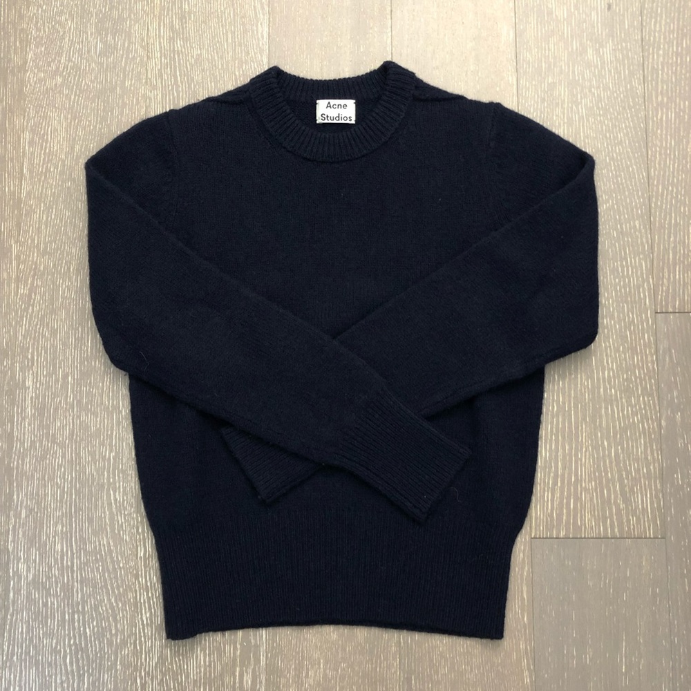 Acne Studios navy knit size S
